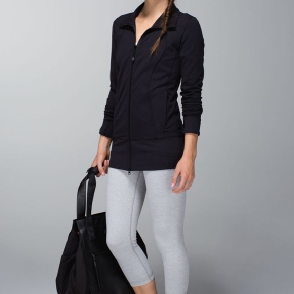 Lululemon Nice Asana Jacket with Zipper Black Size Small - Picture 8 of 10